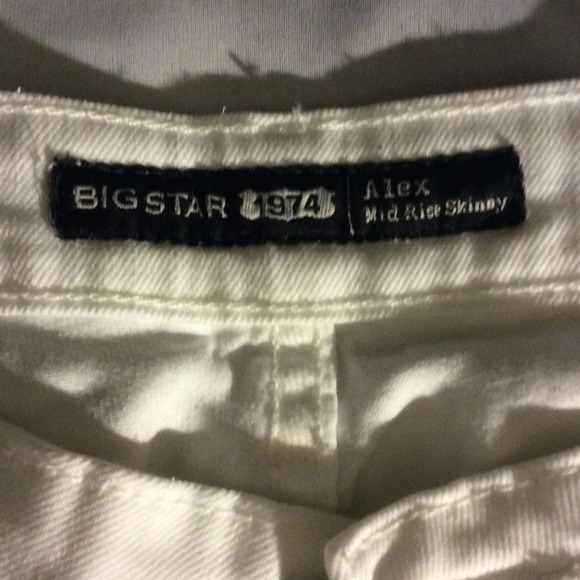 Big Star white Skinny jeans Very Sexy❤💋 - Picture 1 of 3