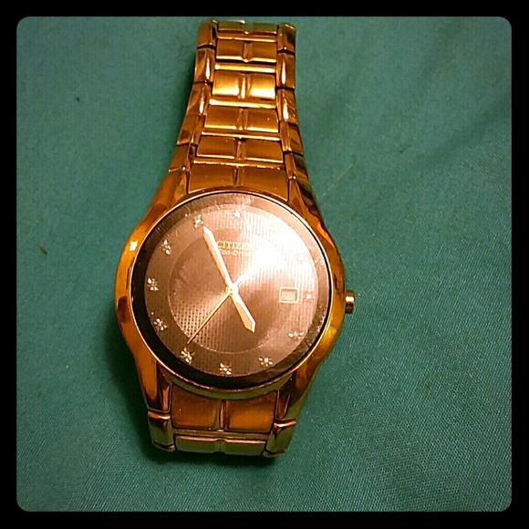 Authentic unisex Citizens Eco Drive watch