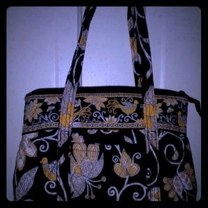 Vera Bradley Yellow Bird Bag