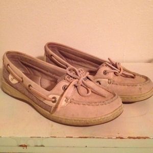 ⛵️Tan Sperry slip ons