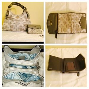 Authentic Coach Handbag & Wallet