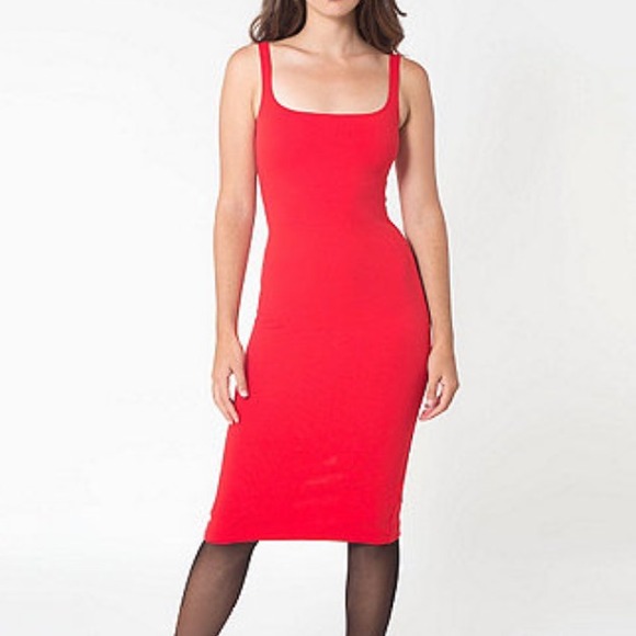 The Red Ponte Tank Dress