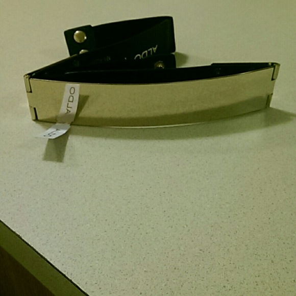 Aldo Gold plated belt