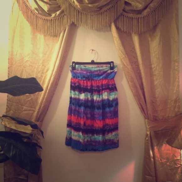 Strapless cover up or dress