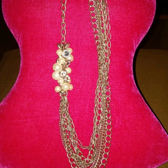 Cluster long necklace (Premier Design)