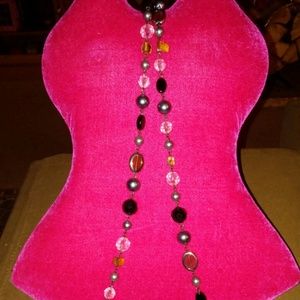 Long gemstone necklace (Premier Design)