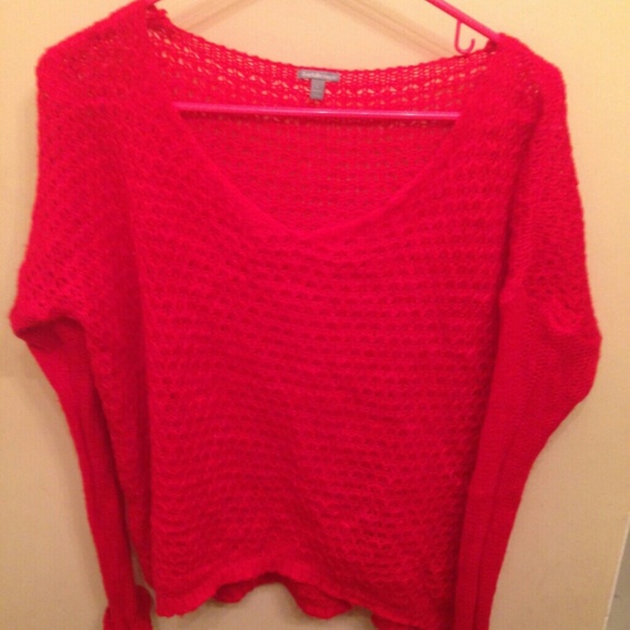 Red sweater