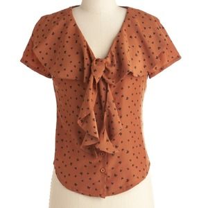 Lovely bow top - Modcloth