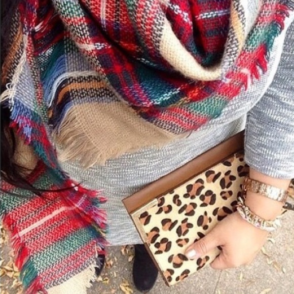 The Limited Clutches & Wallets - Leopard Print Brown Calf Hair Clutch
