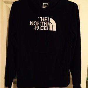 Black North Face hoodie