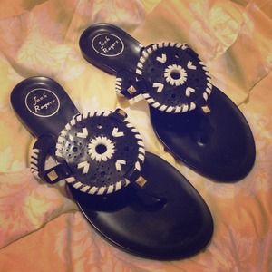 Jack Rogers 'Georgica' Jelly Sandal