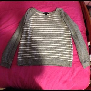 Long Sleeve Stripped Sweater Top
