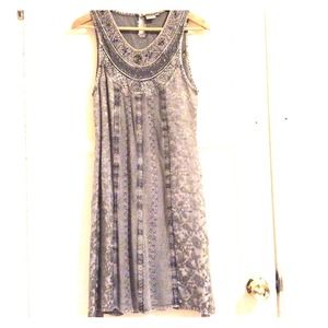 Hippie detail dress 90s