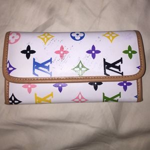Cute multi-color wallet