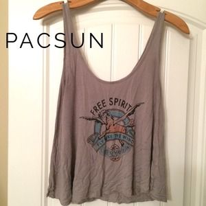 Pacsun Free Spirit Crop Tank