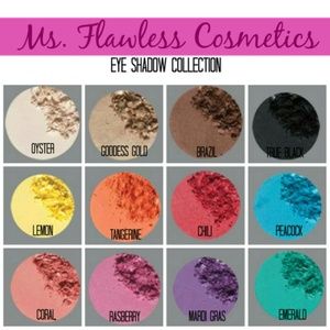 Ms.Flawless Matte Eyeshadows
