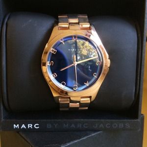 Marc By Marc Jacobs rose gold watch