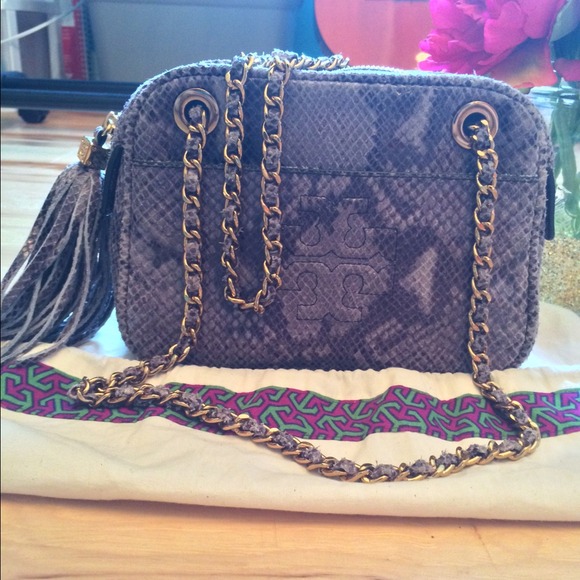 Tory Burch Thea Snake Crossbody