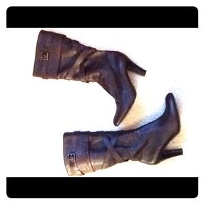 Dark Brown Nine West Boots