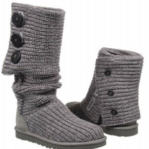 UGG "cardy" classic knit boots