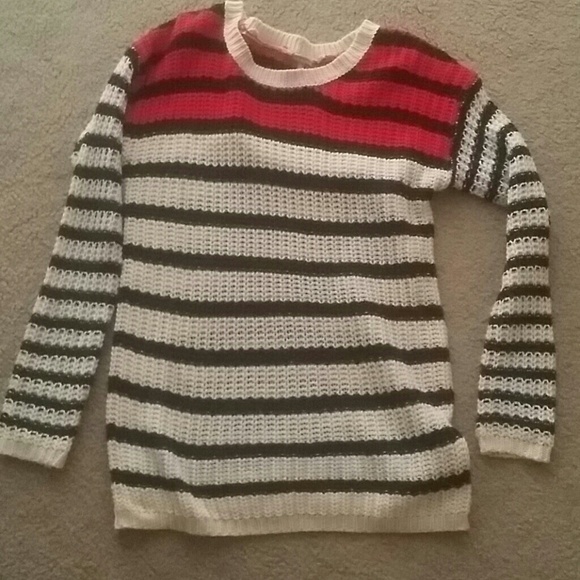 Charlotte Russe Striped Sweater