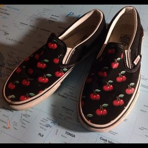 Vans slip on men's size6 ladies size 7.5