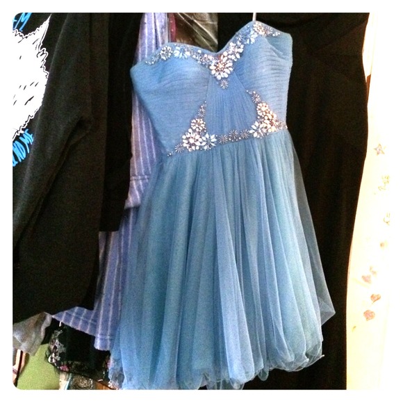 Beautiful blue dress