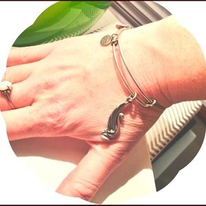 Alex & Ani swan bracelet
