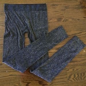 SOLD SPARKLE Metallic Glitter Leggings - One Size