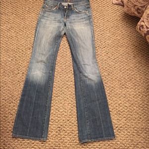 7 for all Mankind Boot Cut Jeans