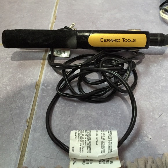 Ceramic Tools Flat Iron w Pouch - Picture 1 of 4