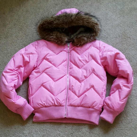 NWOT DKNY Fur Jacket
