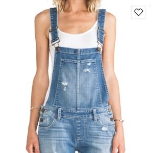 Paige Denim Sierra Overall in Sunbaked - like NEW