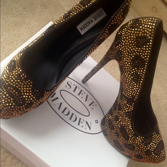 Steve Madden Leopard Multicolor Heels