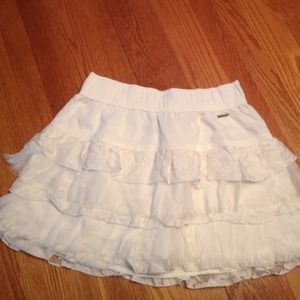 Lace and Chiffon Skirt