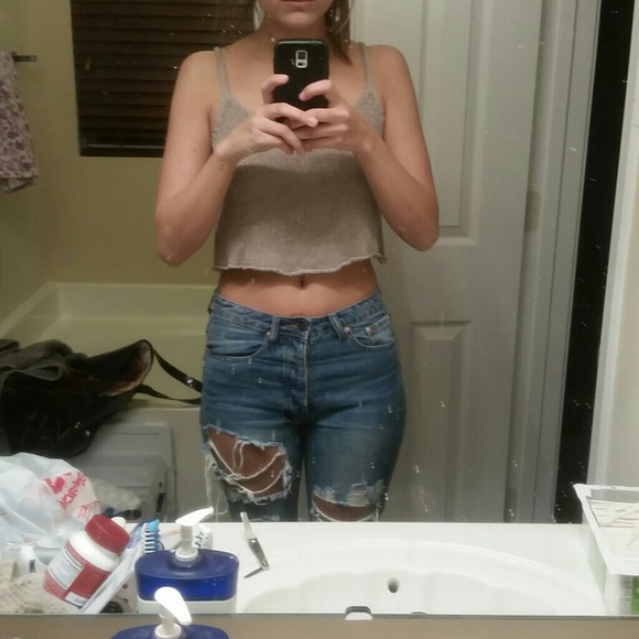 Brandy Melville sweater tank - Picture 2 of 2