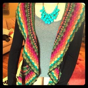 Boutique sweater cardigan.