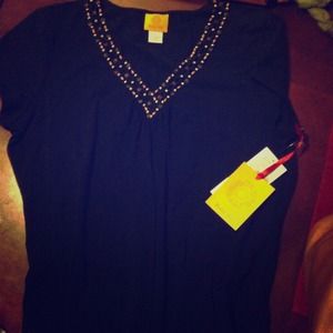 Dressy/Casual black top **REDUCED**