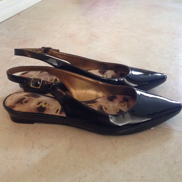 Sam Edelman Black Patent Shoes - Picture 2 of 3