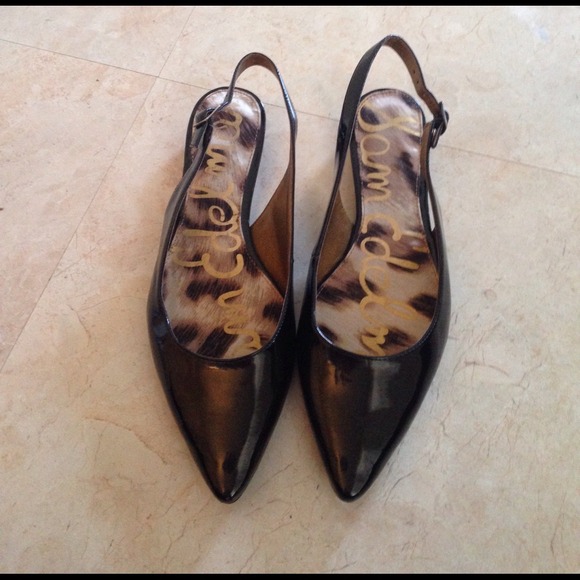 Sam Edelman Black Patent Shoes - Picture 3 of 3