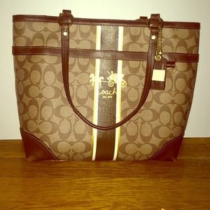 Coach over the shoulder handbag.