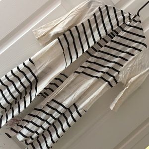 Black and Cream Cardigan