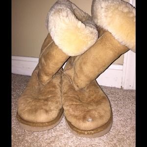 Ugg womens 10 tall chestnut boots