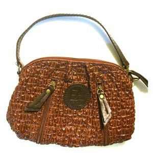 BCBGeneration Leather Clutch