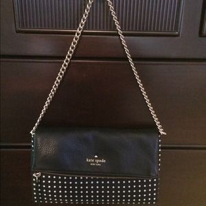 Kate Spade Polka Dot Handbag- converts to clutch