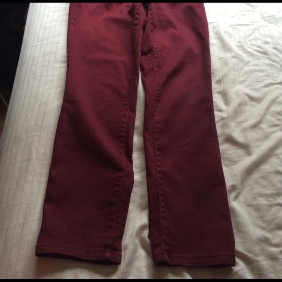 Maroon and Black Maternity Skinny Jeans Bundle