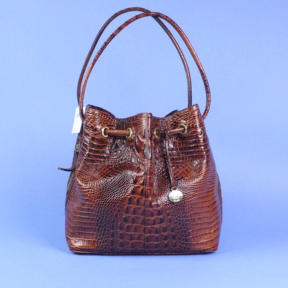 Brahmin Melbourne Croc Tote NWT