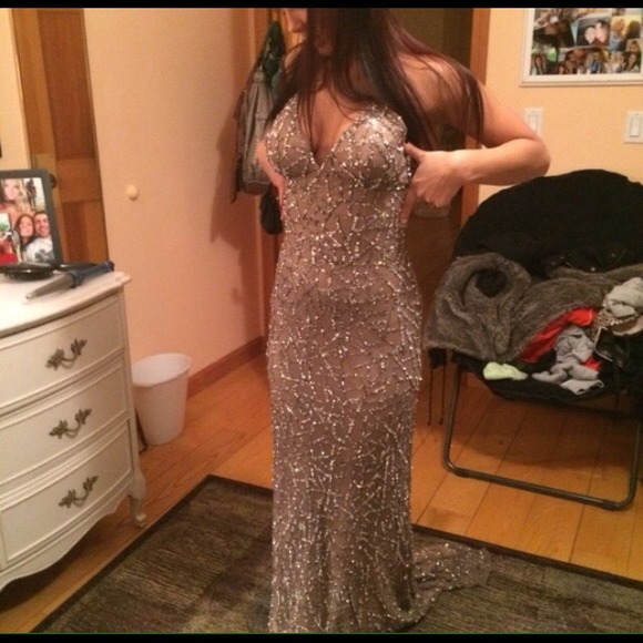 Amazing beaded gown