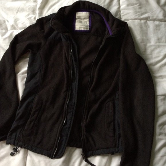 Black Aeropostale jacket - Picture 1 of 3