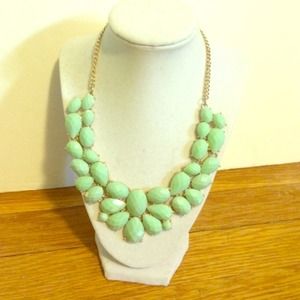Mint Green Necklace